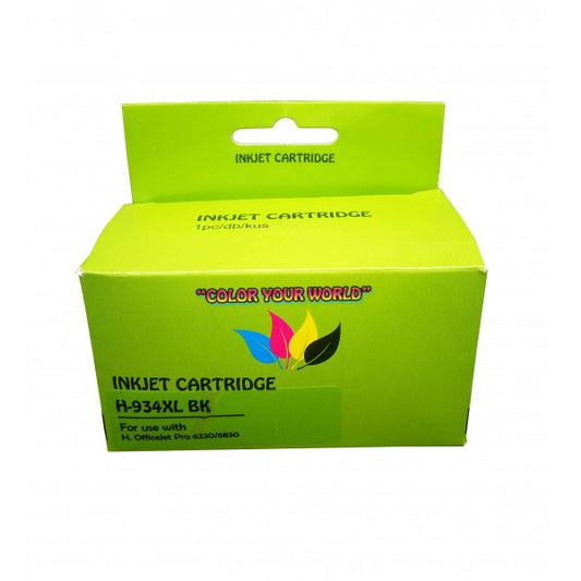 Analoginė kasetė HP 934 XL BK Green box