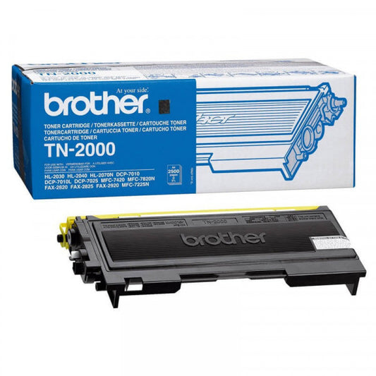 OEM kasetė Brother TN-2000 Black (TN2000)