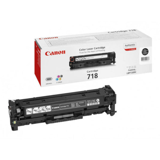OEM kasetė Canon 718 Black (2662B002)