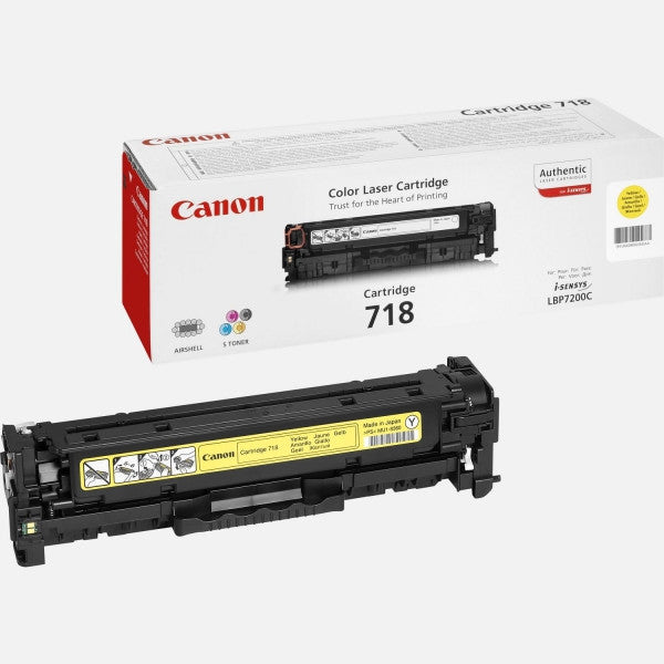 OEM kasetė Canon 718 Yellow (2659B002)