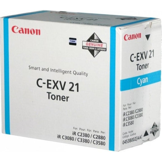 OEM kasetė Canon C-EXV 21 Cyan 14k (0453B002)