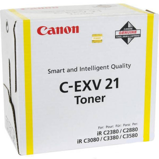 OEM kasetė Canon C-EXV 21 Yellow14k (0455B002)