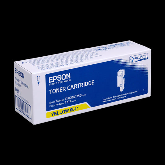 OEM kasetė Epson C1700/C1750/CX17 Y