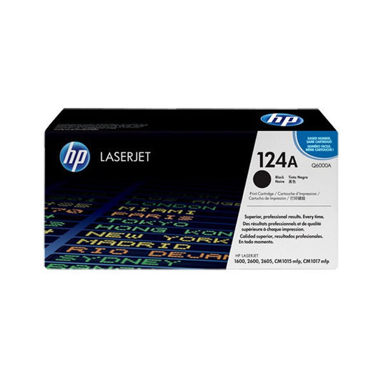 OEM kasetė HP No.124A Black (Q6000A)
