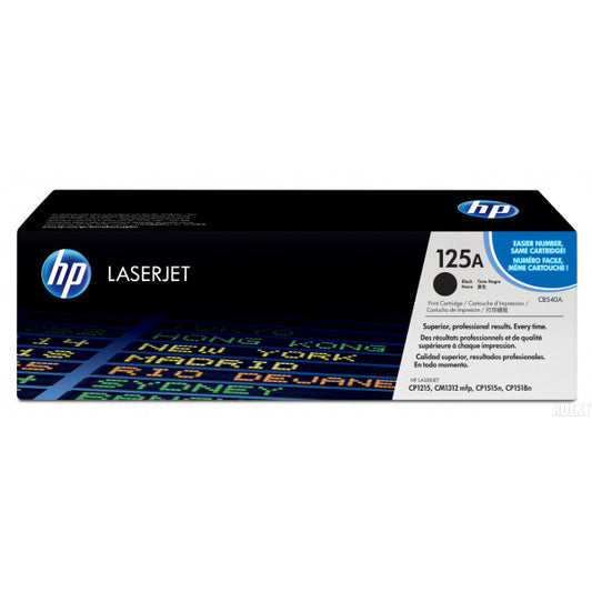 OEM kasetė HP No.125A Black (CB540A)