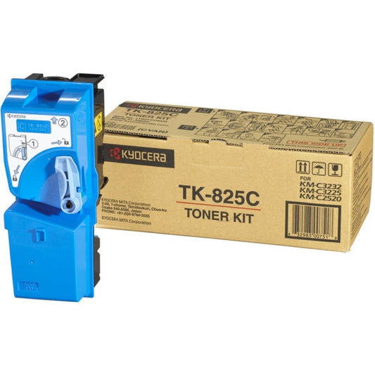 OEM kasetė Kyocera TK-825 Cyan (1T02FZCEU0)