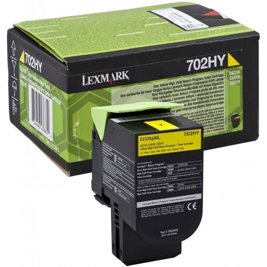 OEM kasetė Lexmark 702H Y