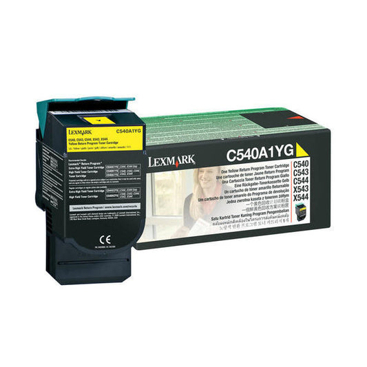 OEM kasetė Lexmark C540A1 Yellow (C540A1YG)