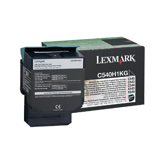 OEM kasetė Lexmark C540H1KG BK