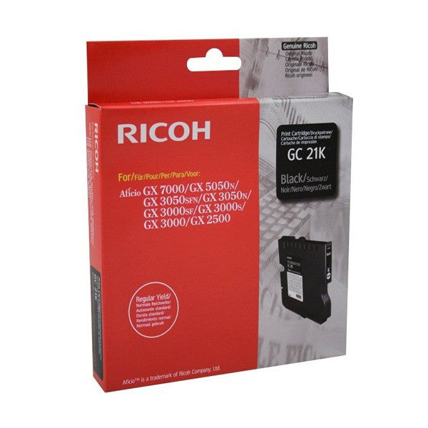OEM kasetė Ricoh GC21K BK