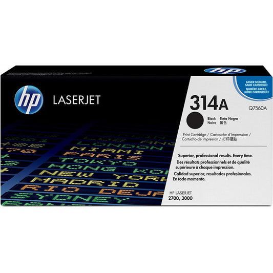 OEM kasetė HP No.314A Black (Q7560A)
