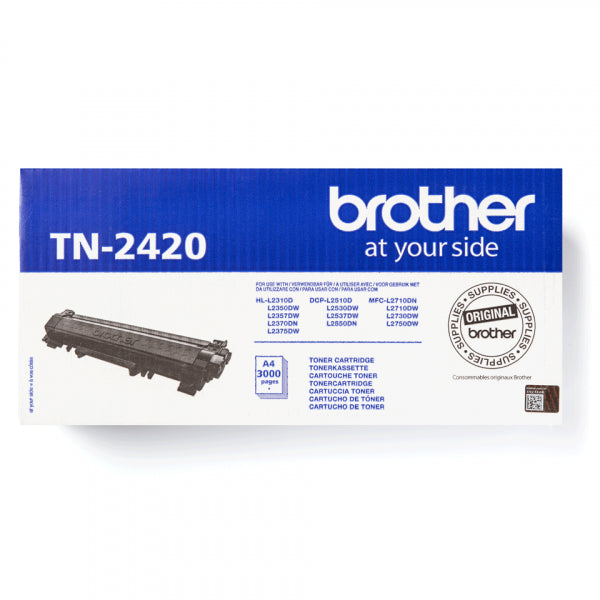 OEM kasetė Brother Cartridge TN-2420 Black (TN2420)