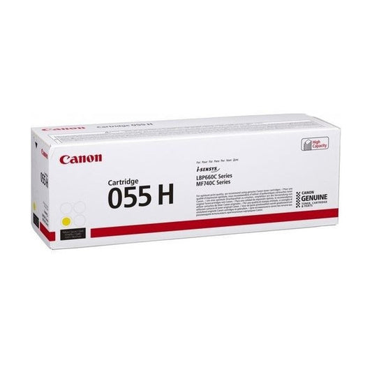OEM kasetė Canon 055H yellow, didelės talpos (3017C002)