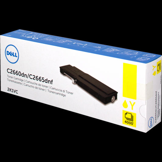 OEM kasetė DELL 2K1VC Yellow (c2660dn)