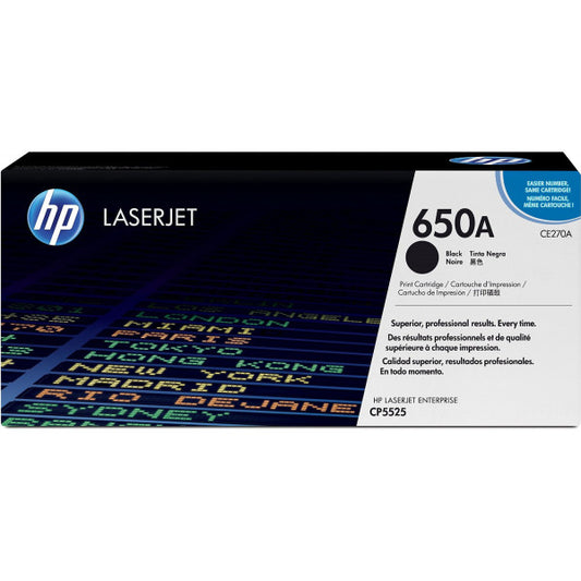 OEM kasetė HP No.650A Black (CE270A)