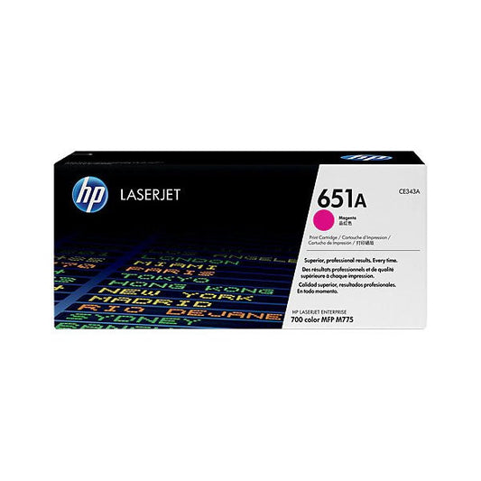 OEM kasetė HP No.651A (CE343A) Magenta