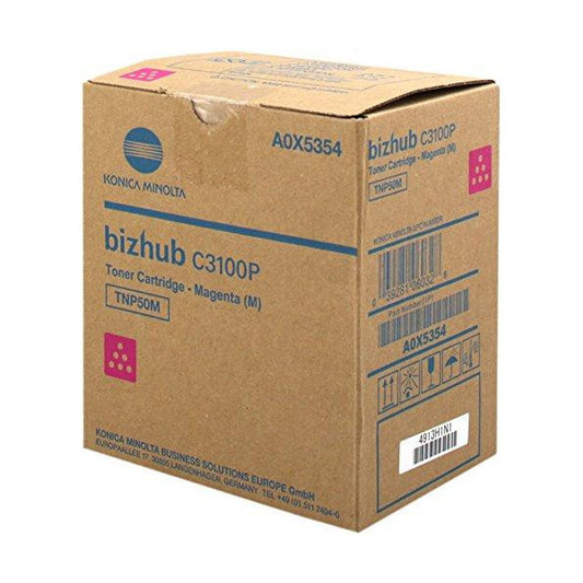 OEM kasetė Konica-Minolta TNP-50 Magenta (A0X5354) 5000 psl.
