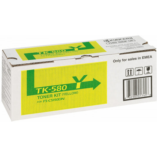 OEM kasetė Kyocera TK-580 Yellow (1T02KTANL0)