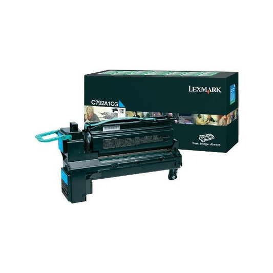 OEM kasetė Lexmark C792A1C Cyan