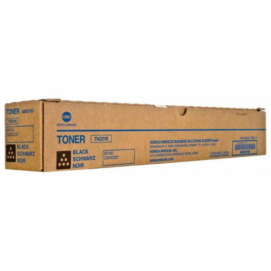 OEM kasetė Minolta TN-221 Bk (A8K3150)