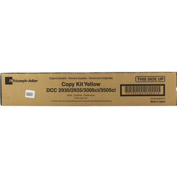 OEM kasetė TA DCC2930/3005ci Yellow