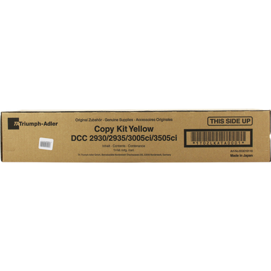 OEM kasetė TA DCC2930/3005ci Yellow
