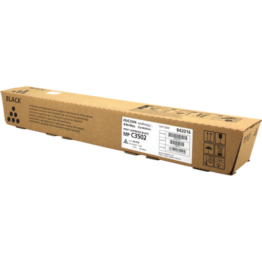 OEM Ricoh 842016 Bk MP C3002, MP C3502, MP C3502