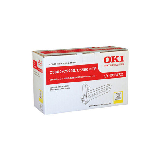 OEM kasetė OKI C5550 Yellow